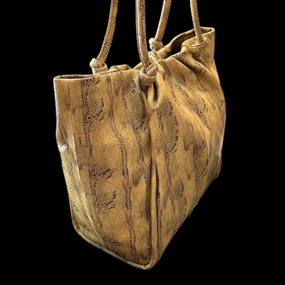 Vince Camuto Yellow and Black Shoulder Bag with Slouchy Design, - Picture 8 of 15